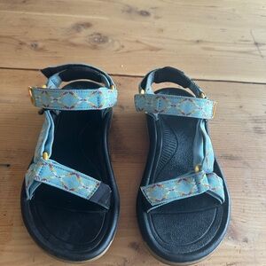 Teva women’s Sandals with Blue multi straps